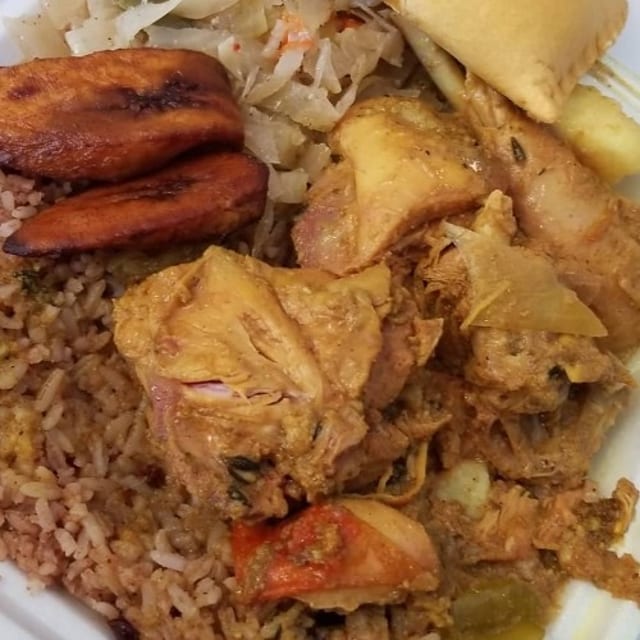Curried Chicken.
