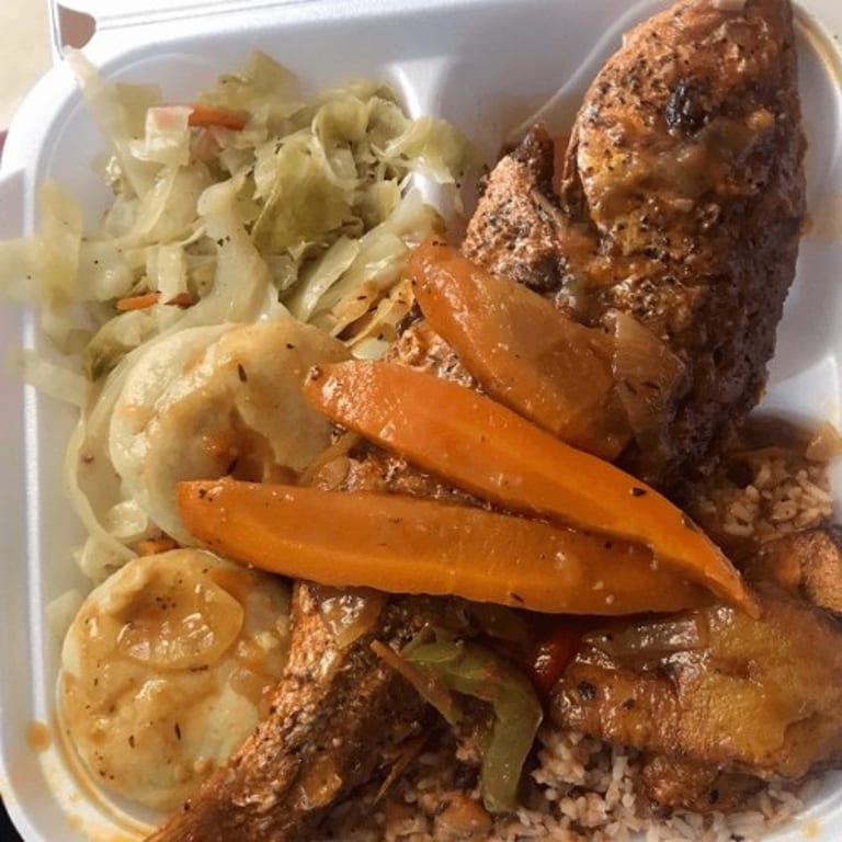 Delicious Steamed Fish at Our Jamaican Restaurant